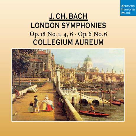 LONDON SYMPHONIES/ COLLEGIUM AUREUM [J.C 바흐: 런던 심포니 (리이슈)]