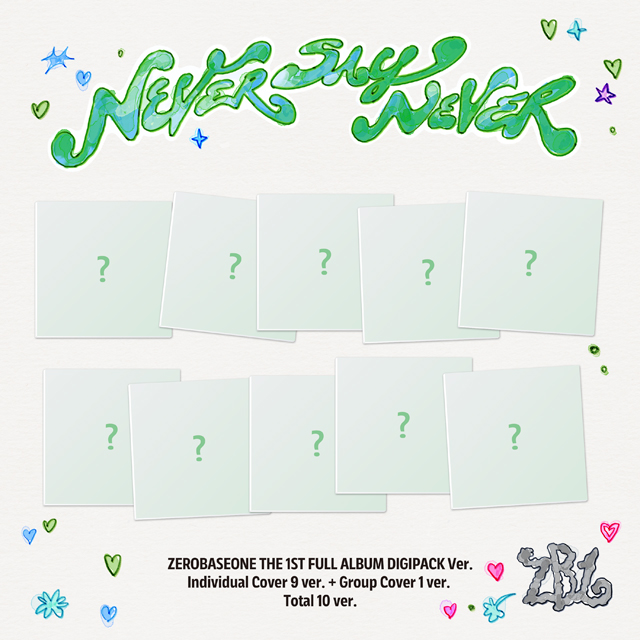 NEVER SAY NEVER [정규 1집] [DIGIPACK VER] [10종 세트]