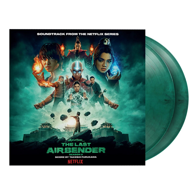 AVATAR: THE LAST AIRBENDER SEASON 2 [THE NETFLIX SERIES] [아바타 - 라스트 에어벤더 시즌 2: 아앙의 전설 시즌 2] [NUMBERED LIMITED EDITION] [180G GREEN MARBLE LP]