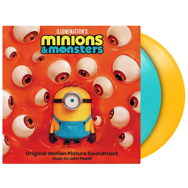 MINIONS & MONSTERS [미니언스 & 몬스터] [NUMBERED LIMITED EDITION] [180G YELLOW/ SKY BLUE LP]