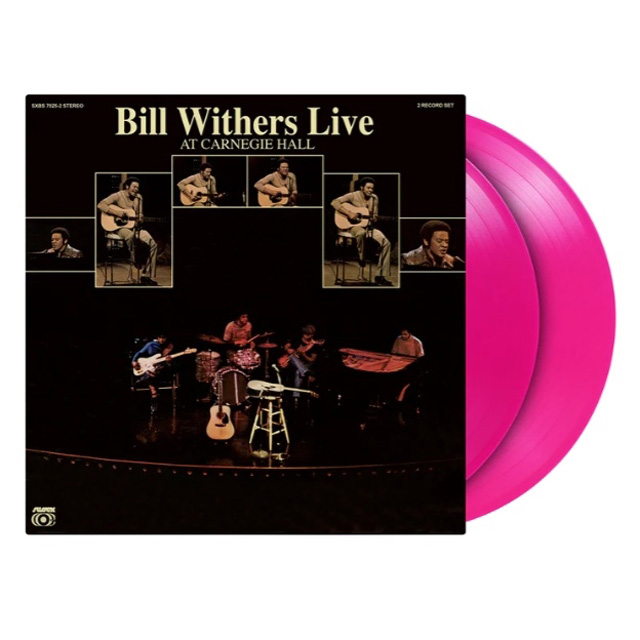 BILL WITHERS LIVE AT CARNEGIE HALL [NUMBERED LIMITED EDITION] [180G MAGENTA LP]