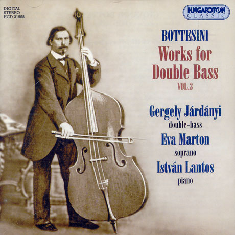 WORKS FOR DOUBLE BASS VOL.3/ GERGELY JARDANYI [보테시니: 더블 베이스 작품집 3]