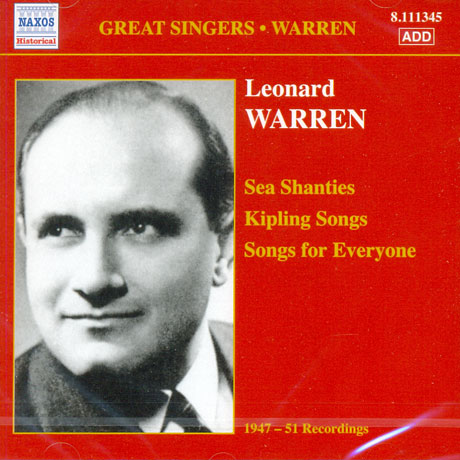 SINGS SEA SHANTIES [1947-51 RECORDINGS]