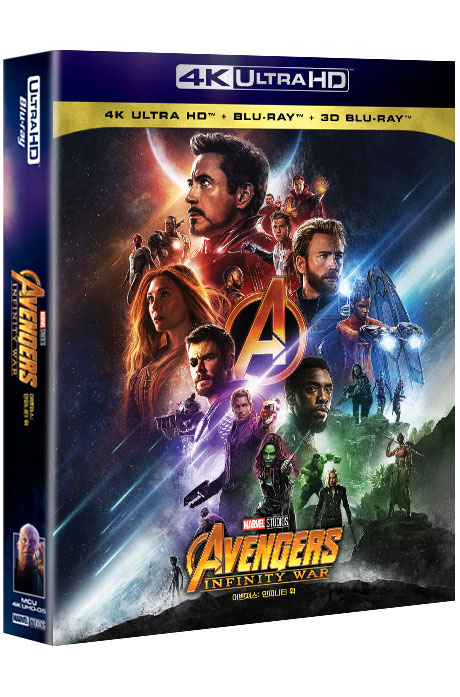 어벤져스: 인피니티 워 4KUHD+3D+2D [스틸북 한정판] [AVENGERS: INFINITY WAR]