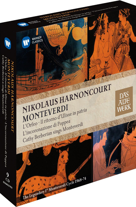 THE 1ST MONTEVERDI CYCLE 68-74/ NICOLAUS HARNONCOURT [몬테베르디: 사이클 첫녹음 - 니콜라우스 아르농쿠르]