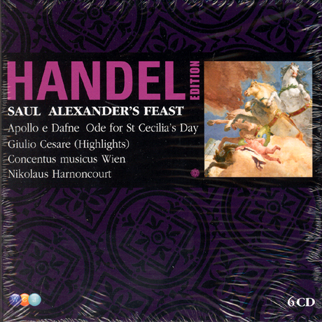 SAUL, ALEXANDER`S FEAST ETC/ NIKOLAUS HARNONCOURT