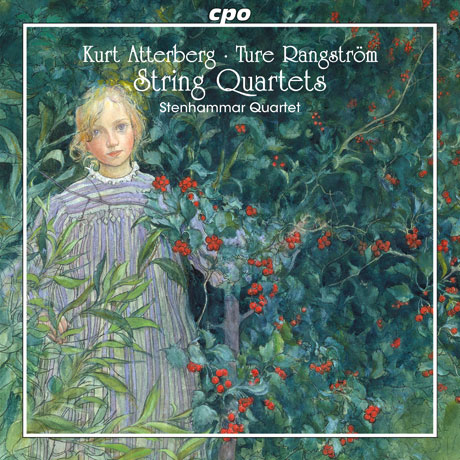 STRING QUARTETS/ STENHAMMAR QUARTETT [아테르베리 & 랑슈트룀: 현악 4중주 작품집]