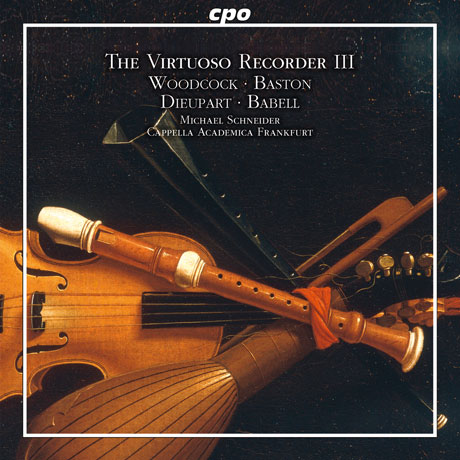 THE VIRTUOSO RECORDER 3: ENGLISH BAROQUE CONCERTOS/ MICHAEL SCHNEIDER [비르투오조 리코더 3집: 영국 리코더 음악]