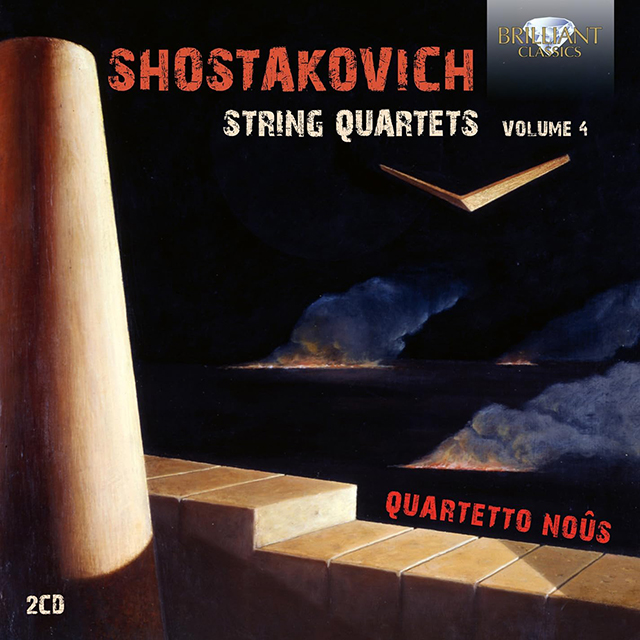 STRING QUARTETS VOL.4/ QUARTETTO NOUS [쇼스타코비치: 현악 사중주 4집 - 누스 사중주단]