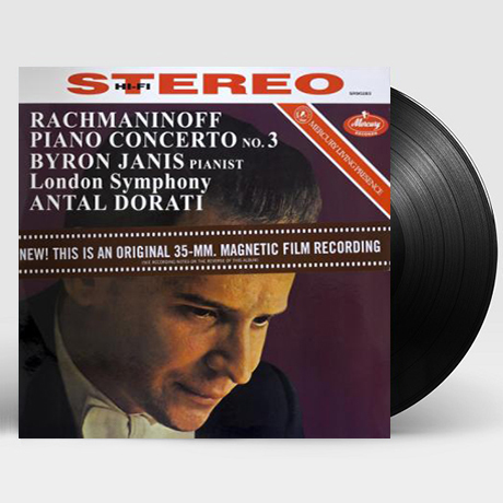PIANO CONCERTO NO.3/ BYRON JANIS, ANTAL DORATI [라흐마니노프: 피아노 협주곡 3번 - 바이런 재니스, 안탈 도라티] [180G LP]