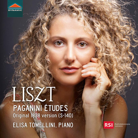 PAGANINI ETUDES/ ELISA TOMELLINI [리스트: 파가니니에 의한 초절기교 연습곡(오리지널 버전), 세 개의 연주회용 연습곡 외 - 엘리사 토멜리니]