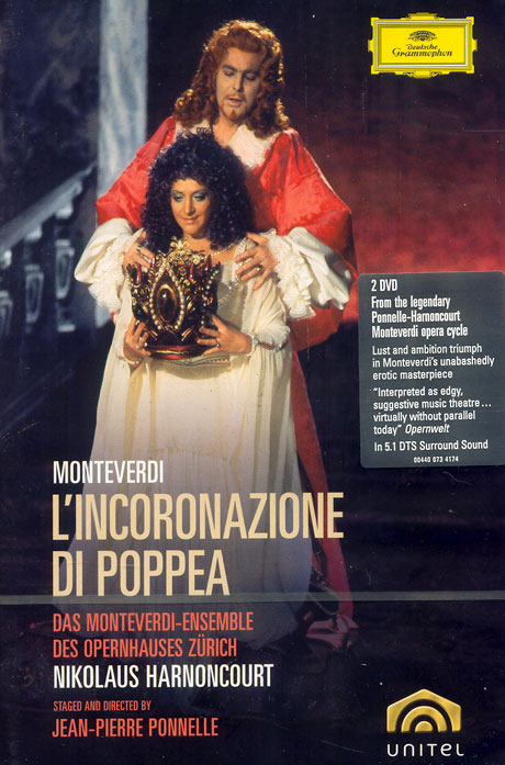 L`INCORONAZIONE DI POPPEA/ NICOLAUS HARNONCOURT [몬테베르디: 포페아의 대관]