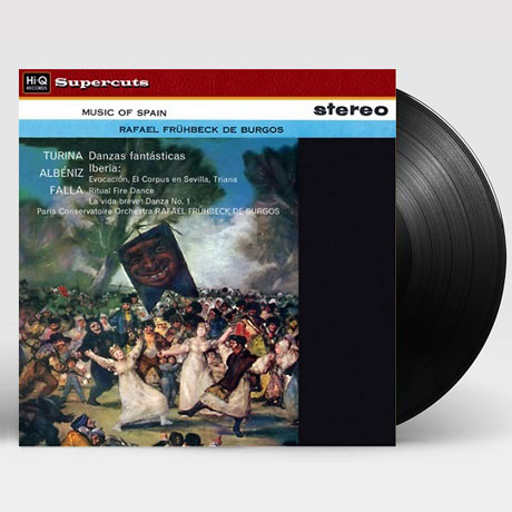 MUSIC OF SPAIN/ RAFAEL FRUHBECK DE BURGOS [180G LP] [스페인 음악: 파야 불의 춤, 투리나 환상춤곡집, 알베니즈 이베리아 - 부르고스]