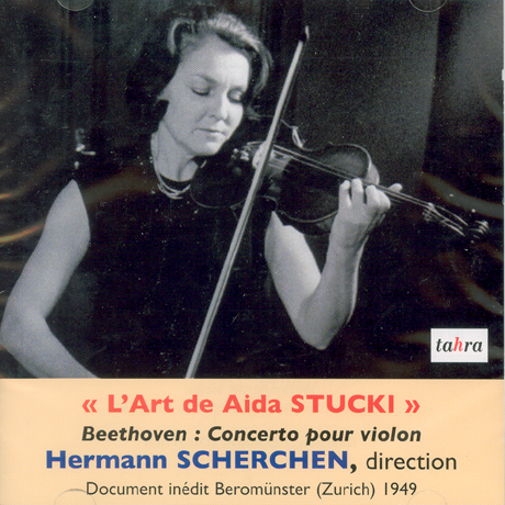 CONCERTO POUR VIOLON/ AIDA STUCKI/ HERMANN SCHERCHEN