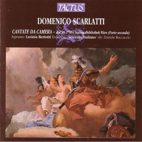 CANTATE DE CAMERA: LETTERE AMOROSE/ LAVINIA BERTOTTI, ENSEMBLE SEICENTO ITALIANO, DANIELE BOCCACCIO