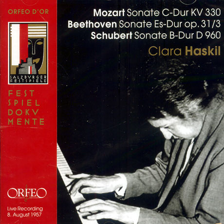 MOZART, BEETHOVEN, SCHUBERT SONATAS [LIVE RECORDING 1957]