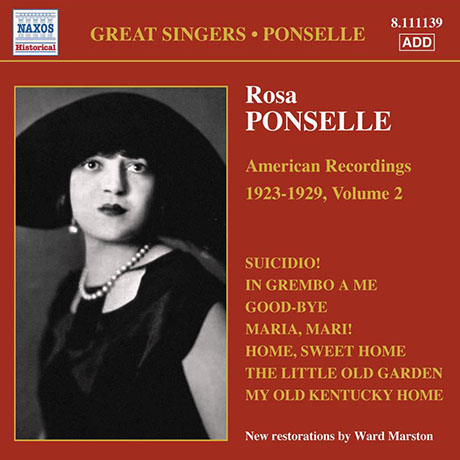 AMERICAN RECORDINGS 1923-1929 VOL.2 [로사 폰셀: 아메리칸 레코딩 2집]