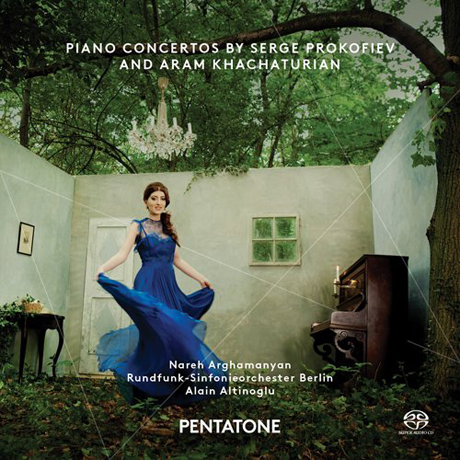 PIANO CONCERTOS/ NAREH ARGHAMANYAN, ALAIN ALTINOGLU [SACD HYBRID] [프로코피에프 & 하차투리안: 피아노 협주곡]