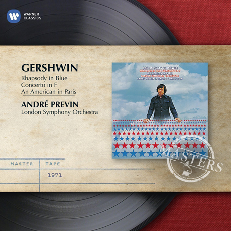 RHAPSODY IN BLUE, CONCERTO IN F/ ANDRE PREVIN [WARNER MASTERS] [거쉬인: 랩소디 인 블루, 피아노 협주곡 - 앙드레 프레빈]