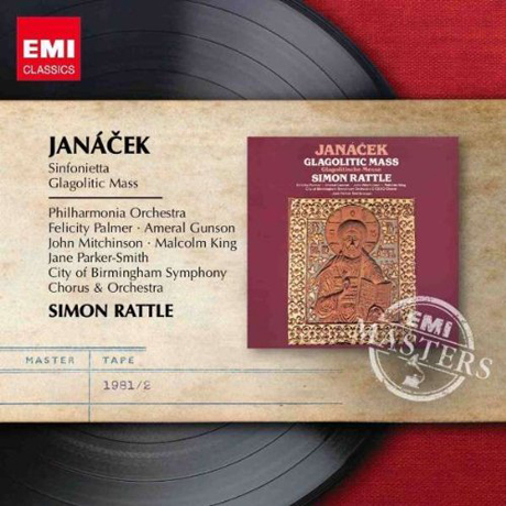 SINFONIETTA & GLAGOLITIC MASS/ SIMON RATTLE [EMI MASTERS]