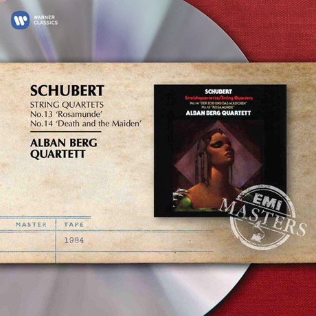 STRING QUARTETS NO.13 & 14/ ALBAN BERG QUARTETT [WARNER MASTERS] [슈베르트: 죽음과 소녀, 로자문데 - 알반 베르크 사중주단]