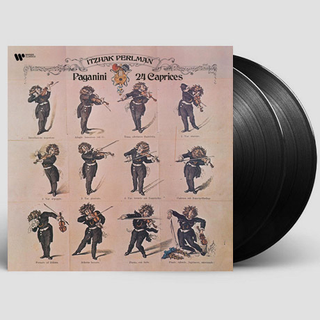 24 CAPRICES/ ITZHAK PERLMAN [파가니니: 24개의 카프리스 - 이차크 펄만] [180G LP] [한정반]