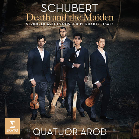 DEATH AND THE MAIDEN: STRING QUARTETS NOS.4 & 12 QUARTETTSATZ/ QUATUOR AROD [슈베르트: 죽음과 소녀, 사중주 4, 12번 - 아로드 사중주단]