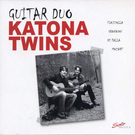 GUITAR DUO/ KATONA TWINS [카토나 트윈스: 피아졸라 탱고 모음곡 & 모차르트: 세레나데(디베르티멘토) 4번 외]