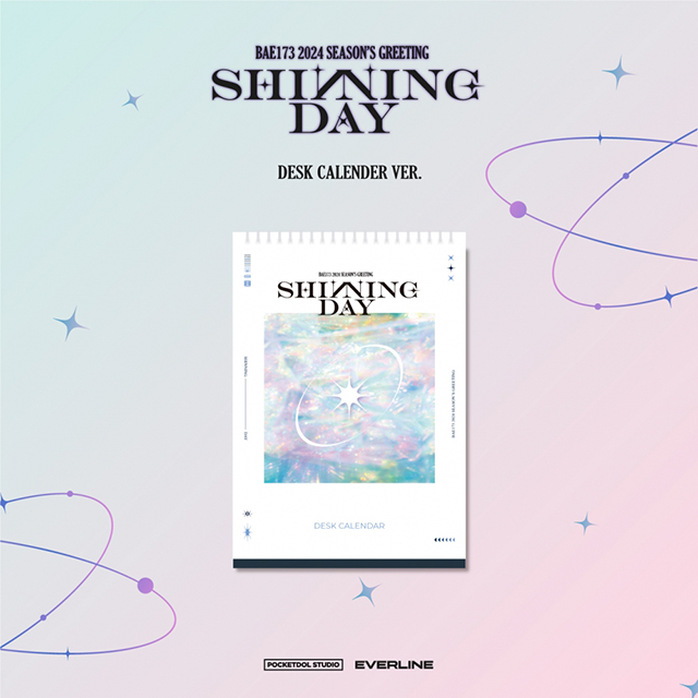 2024 SEASONS GREETINGS [SHINNING DAY] [DESK CALENDAR VER]