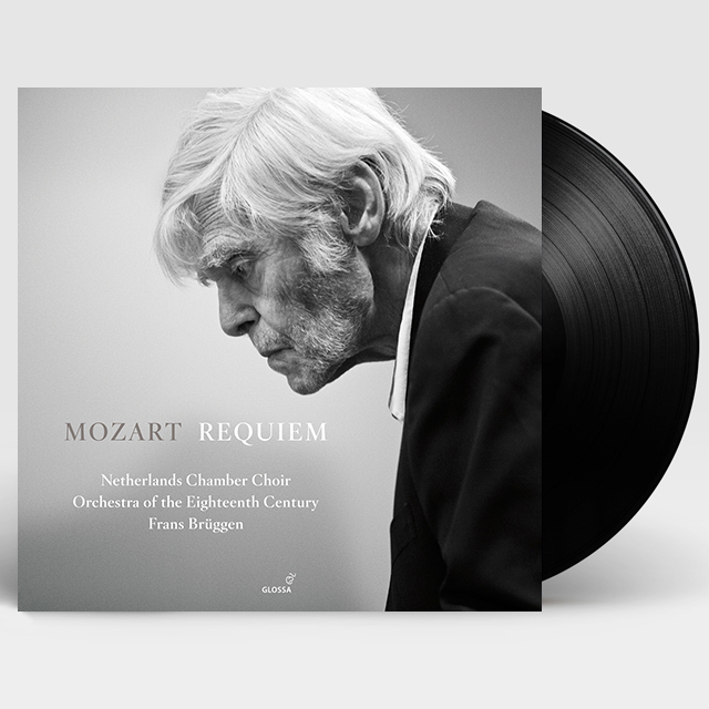 REQUIEM/ FRANS BRUGGEN, NETHERLANDS CHAMBER CHOIR [모차르트: 레퀴엠 - 프란스 브뤼헨, 네덜란드 실내 합창단] [LP]
