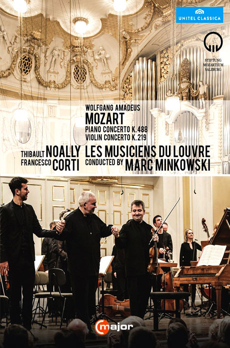 PIANO & VIOLIN CONCERTO/ THIBAULT NOALLY, FRANCESCO CORTI, MARC MINKOWSKI [2015 잘츠부르크 모차르트 협주곡의 정수]