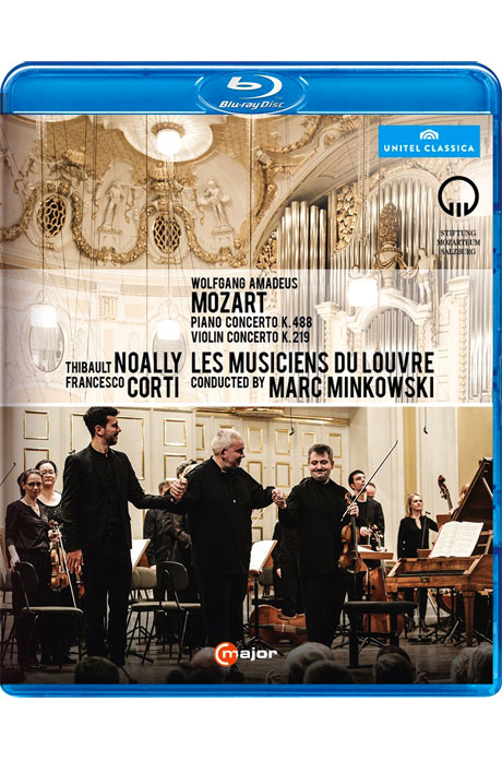 PIANO & VIOLIN CONCERTO/ THIBAULT NOALLY, FRANCESCO CORTI, MARC MINKOWSKI [2015 잘츠부르크 모차르트 협주곡의 정수]