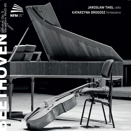 SONATAS OP.5 & VARIATIONS WOO 45/ JAROSLAW THIEL, KATARZYNA DROGOSZ [베토벤: 첼로 소나타 1, 2번, <유다스 마카베우스>에 의한 12 변주곡 - 야로슬라프 틸]