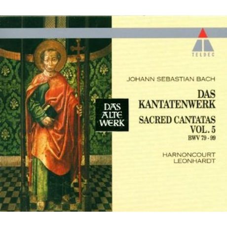 DAS KANTATENWERK VOL.5/ GUSTAV LEONHARDT [DAS ALTE WERK]