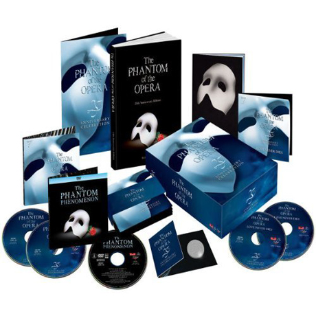 THE PHANTOM OF THE OPERA: 25TH ANNIVERSARY [4CD+DVD] [뮤지컬 오페라의 유령: 25주년 기념 한정반]
