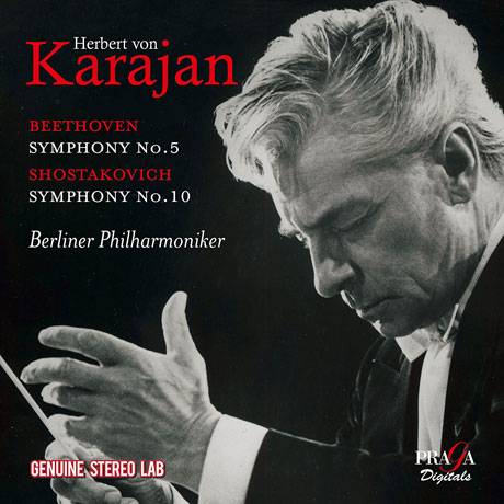 SYMPHONY NO.5 & SYMPHONY NO.10/ HERBERT VON KARAJAN [베토벤: 교향곡 5번 & 쇼스타코비치: 교향곡 10번 - 카라얀]