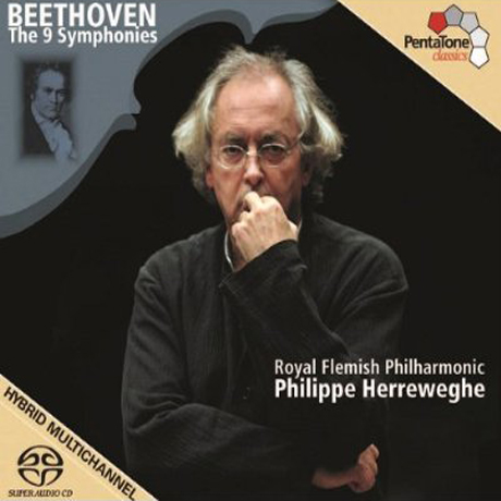 THE 9 SYMPHONIES/ PHILIPPE HERREWEGHE [SACD HYBRID] [베토벤: 교향곡 전집 - 필립 헤레베헤]
