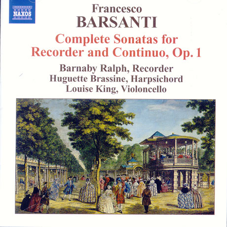 COMPLETE SONATAS FOR RECORDER AND CONTINUO OP.1/ BARNABY RALPH