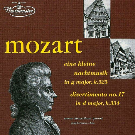 EINE KLEINE NACHTMUSIK K.525, DIVERTIMENTO K.334/ VIENNA KONZERTHAUS QUARTET [UHQCD] [모차르트: 아이네 클라이네 나흐트무지크, 디베르티멘토 - 빈 콘체르트하우스 사중주단]