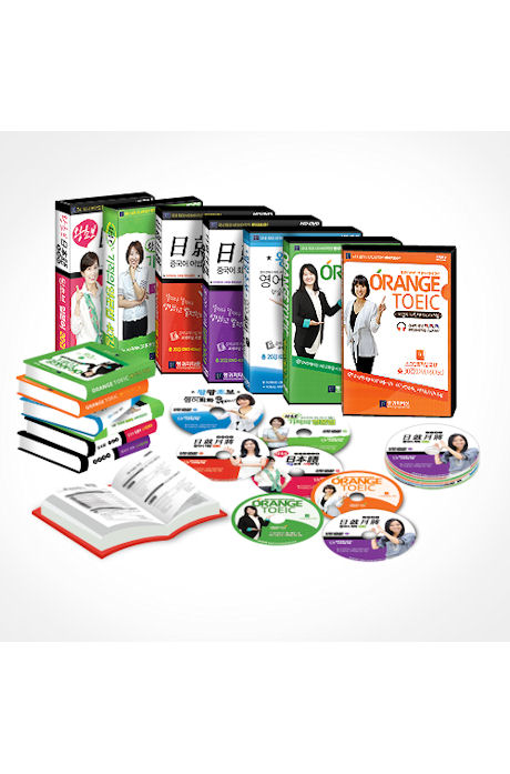 랭귀지타운 동영상강의: 7종 풀패키지 [36DVD+스크립트북]