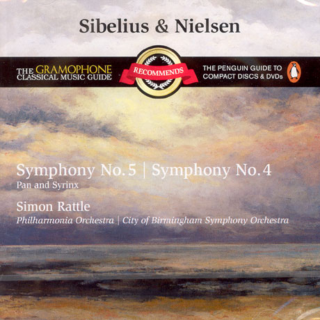 SYMPHONY NO.5 & 4/ SIMON RATTLE (RECOMMENDS)