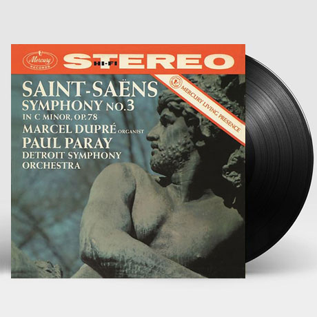 SYMPHONY NO.3/ MARCEL DUPRE, PAUL PARAY [생상스: 교향곡 3번 <오르간> - 마르셀 뒤프레, 파레] [180G LP]