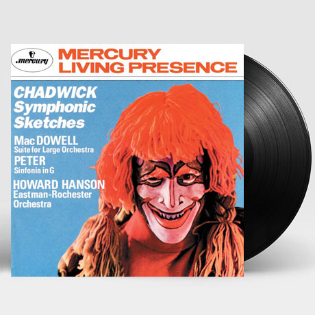 SYMPHONIC SKETCHES/ HOWARD HANSON [180G LP] [채드윅: 심포닉 스케치 & 맥도웰: 오케스트라 모음곡]