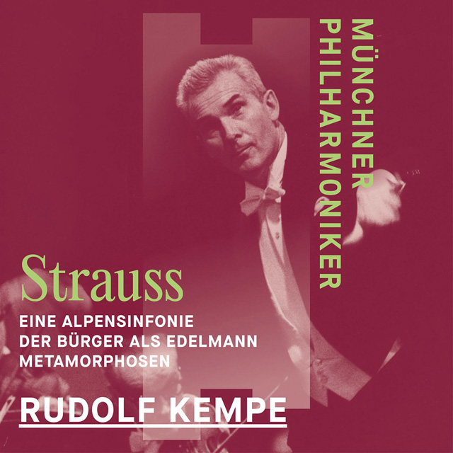 EINE ALPENSINFONIE, METAMORPHOSEN/ RUDOLF KEMPE [R.슈트라우스: 알프스 교향곡, 메타모르포젠 - 켐페] [LP]