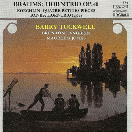 HORNTRIO OP.40/ BARRY TUCKWELL [브람스: 혼 삼중주 & 쾨클랭, 뱅크스 - 터크웰]