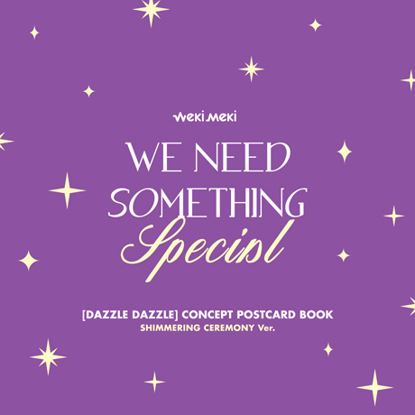 DIGITAL SINGLE `DAZZLE DAZZLE` OFFICIAL MD [CONCEPT POSTCARD BOOK] [SHIMMERING CEREMONY]