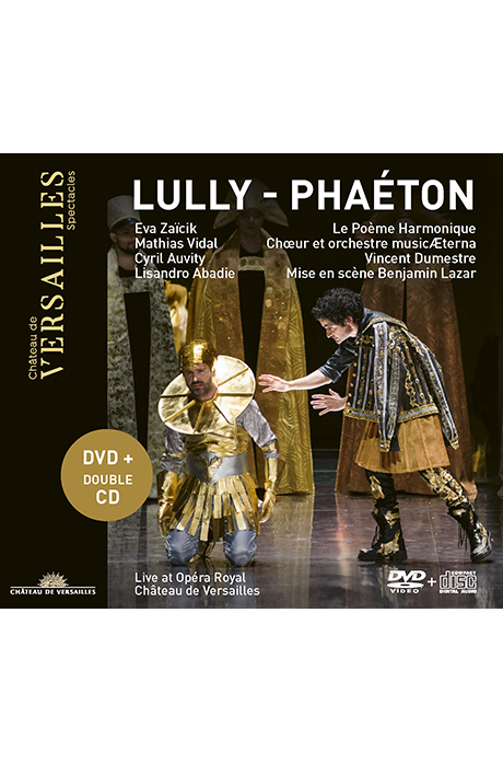 PHAETON/ INCENT DUMESTRE [DVD+2CD] 륄리: 오페라 <파에통>| 뱅상 뒤메스트르]