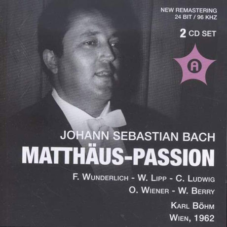 MATTHAUS-PASSION/ KARL BOHM [바흐: 마태 수난곡]