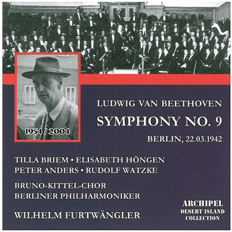 SYMPHONY NO.9/ WILHELM FURTWANGLER