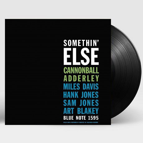 SOMETHIN` ELSE [THE CLASSIC REISSUE] [BLUE NOTE 80TH ANNIVERSARY CELEBRATION] [180G LP]